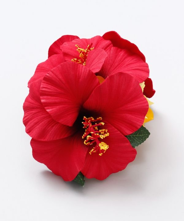 マウナロア Maunaloa モハラハイビスカスクリップ (レッド系その他) レッド系その他