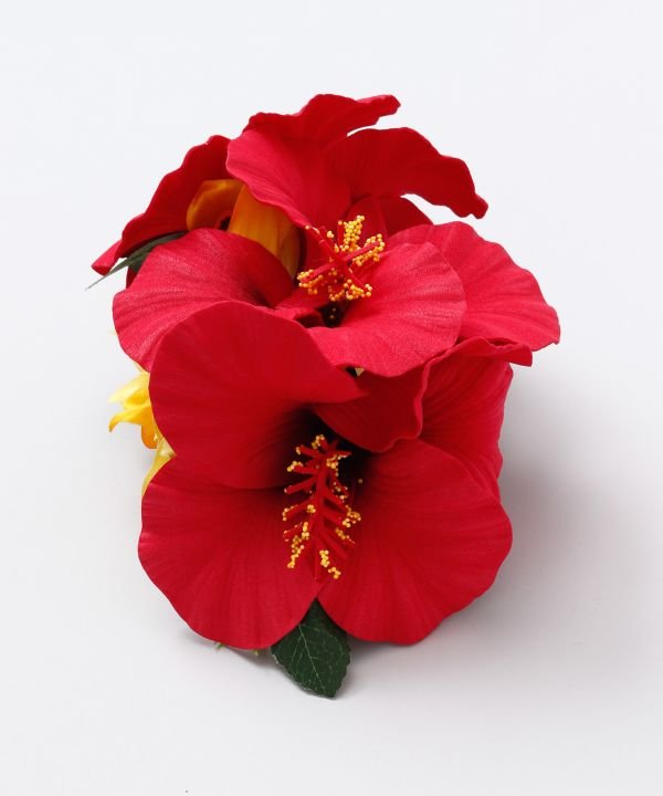 マウナロア Maunaloa モハラハイビスカスクリップ (レッド系その他) レッド系その他