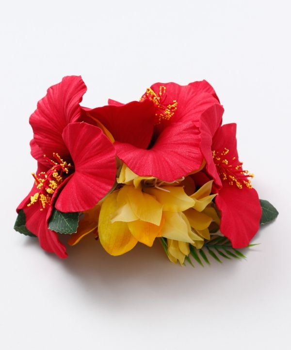 マウナロア Maunaloa モハラハイビスカスクリップ (レッド系その他) レッド系その他