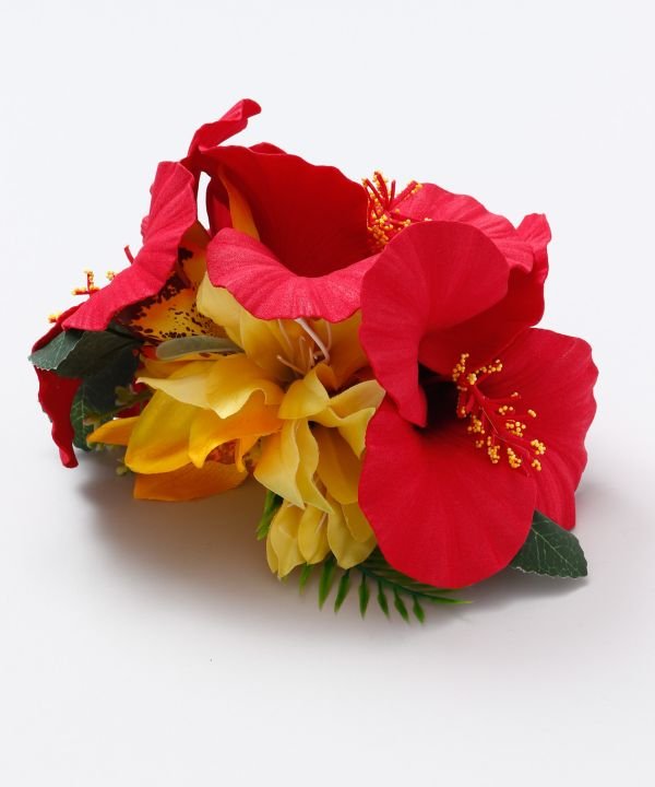マウナロア Maunaloa モハラハイビスカスクリップ (レッド系その他) レッド系その他