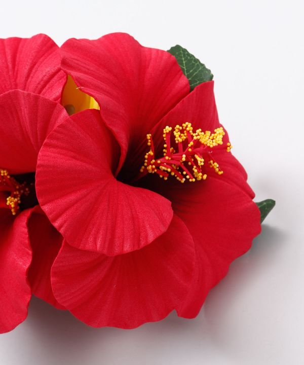 マウナロア Maunaloa モハラハイビスカスクリップ (レッド系その他) レッド系その他