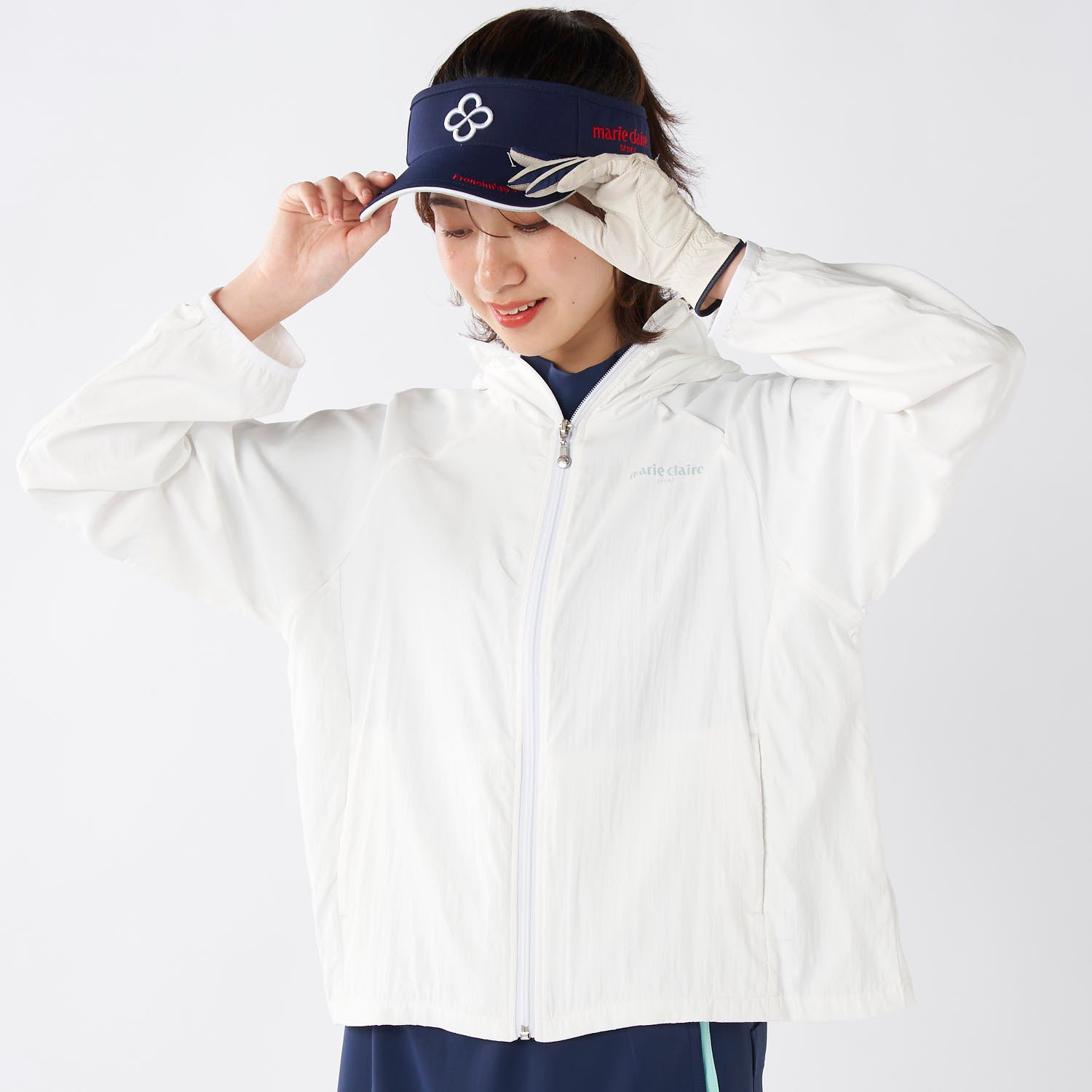 マリ クレール marie claire UVパーカー (OWT) OWT