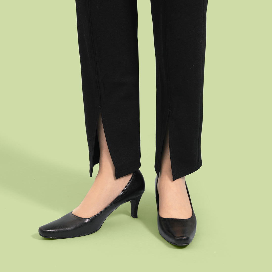 マミアン mamian 【 6.0cm スクエアトゥ 】フォーマルベーシックパンプス:iCoN BASIC/1660BC (ブラックスムース) ブラックスムース