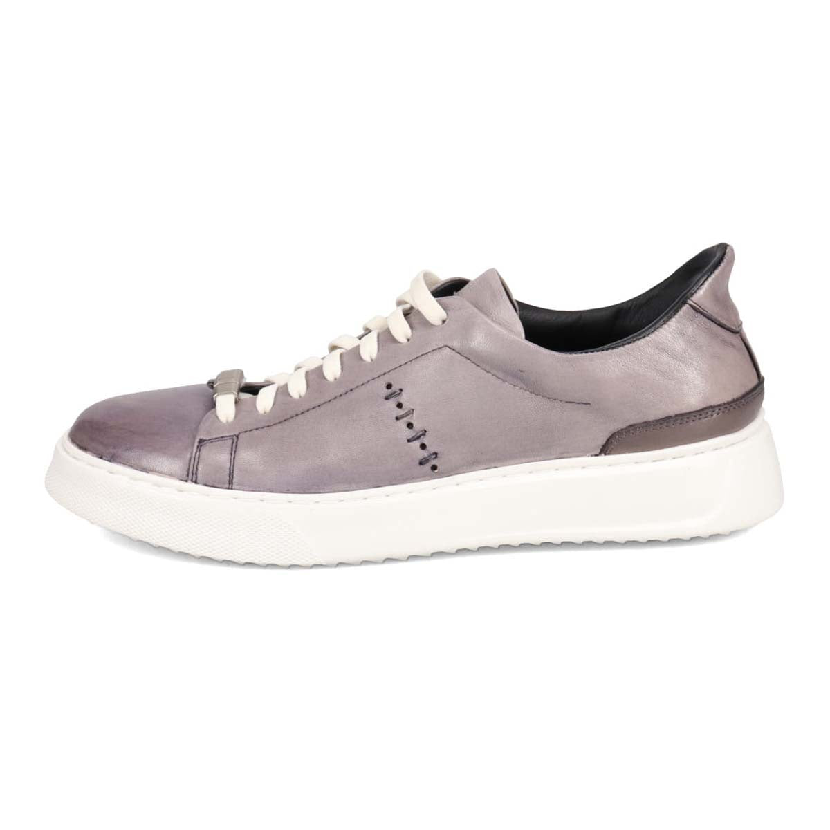 Just by wearing them, 'Fatigue Recovery' madras recovery shoes with meta insole equipped casual leather sneakers M594MT