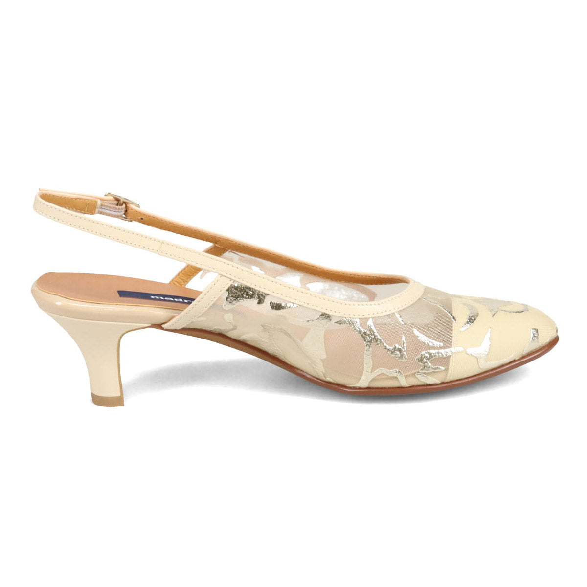 マドラス madras ≪2023SS新作≫【マドラス東京ファクトリー製】バックバンドチュールパンプス MAL0040S