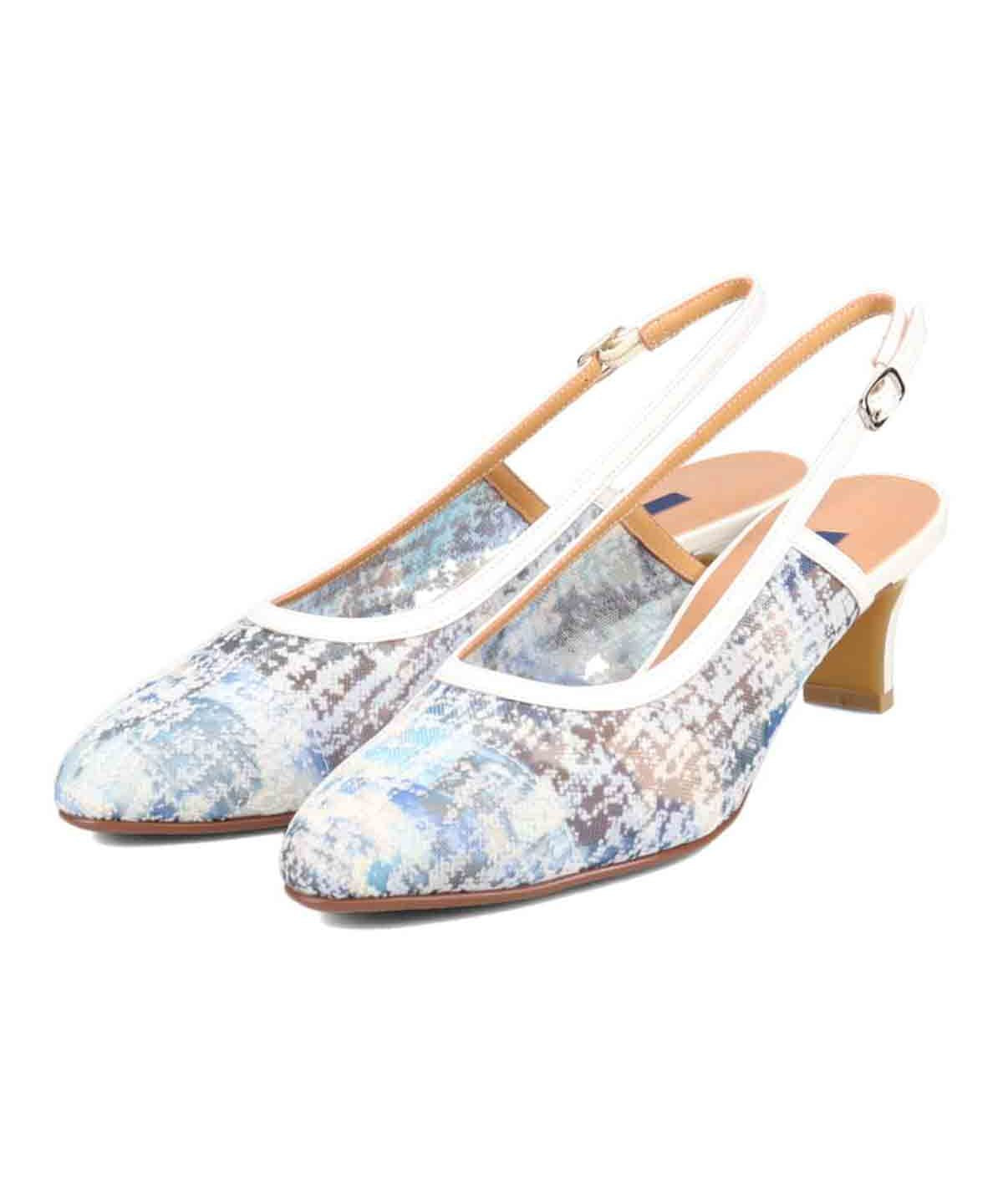 マドラス madras ≪2023SS新作≫【マドラス東京ファクトリー製】バックバンドチュールパンプス MAL0040S