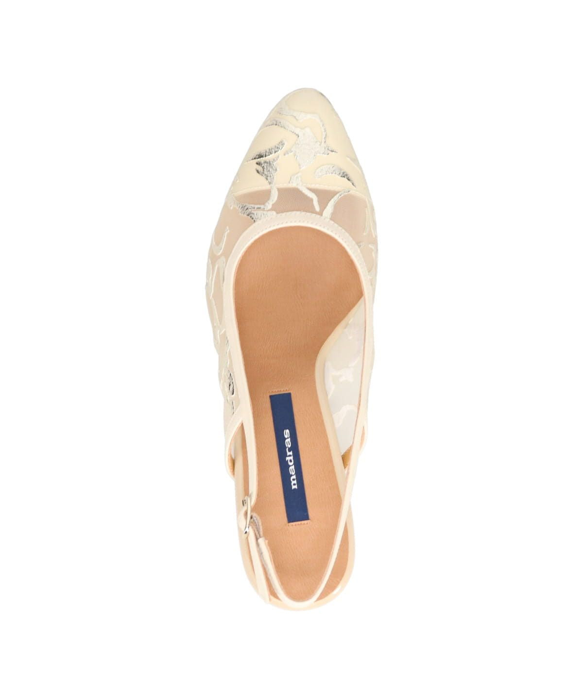 マドラス madras ≪2023SS新作≫【マドラス東京ファクトリー製】バックバンドチュールパンプス MAL0040S