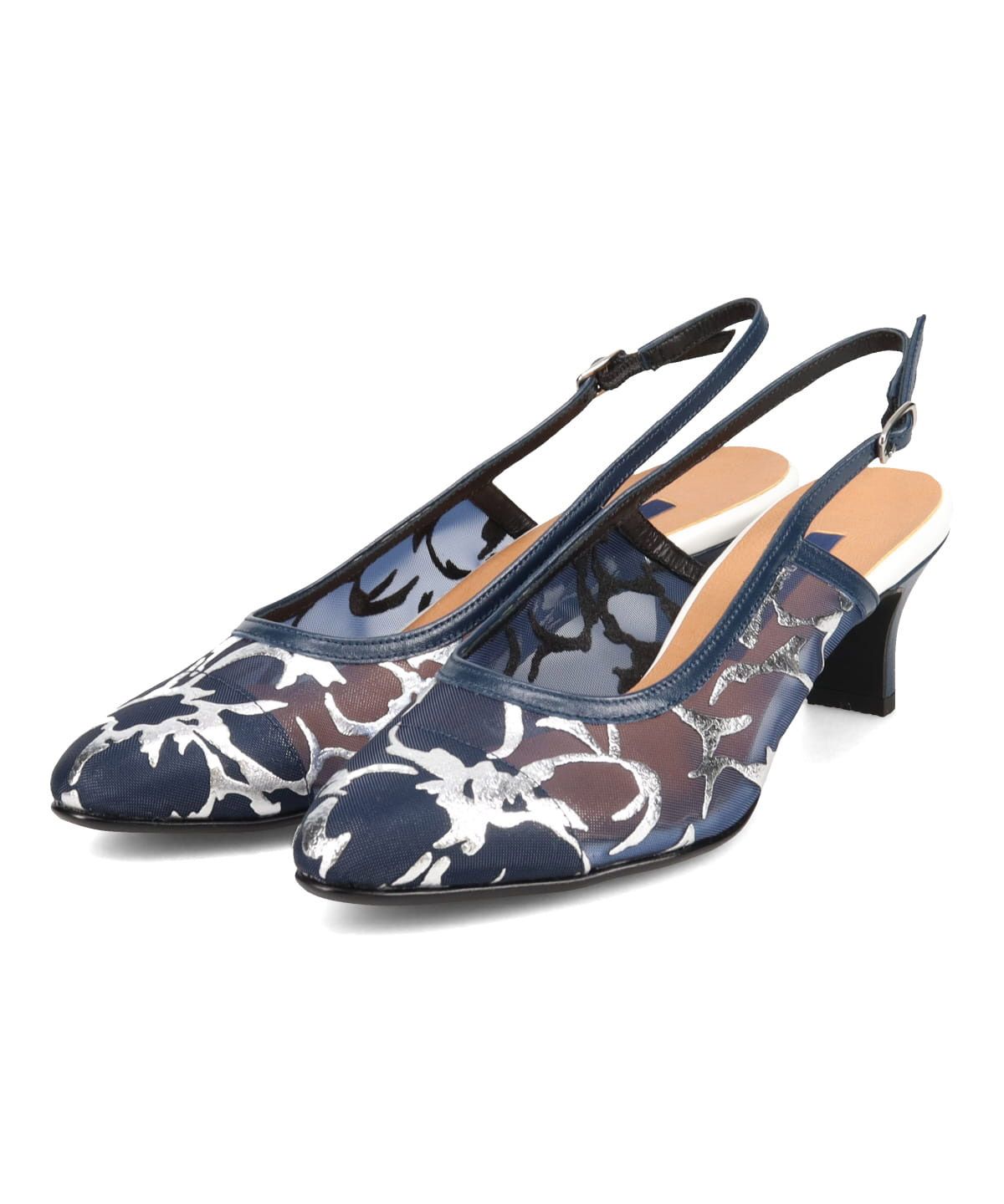 マドラス madras ≪2023SS新作≫【マドラス東京ファクトリー製】バックバンドチュールパンプス MAL0040S