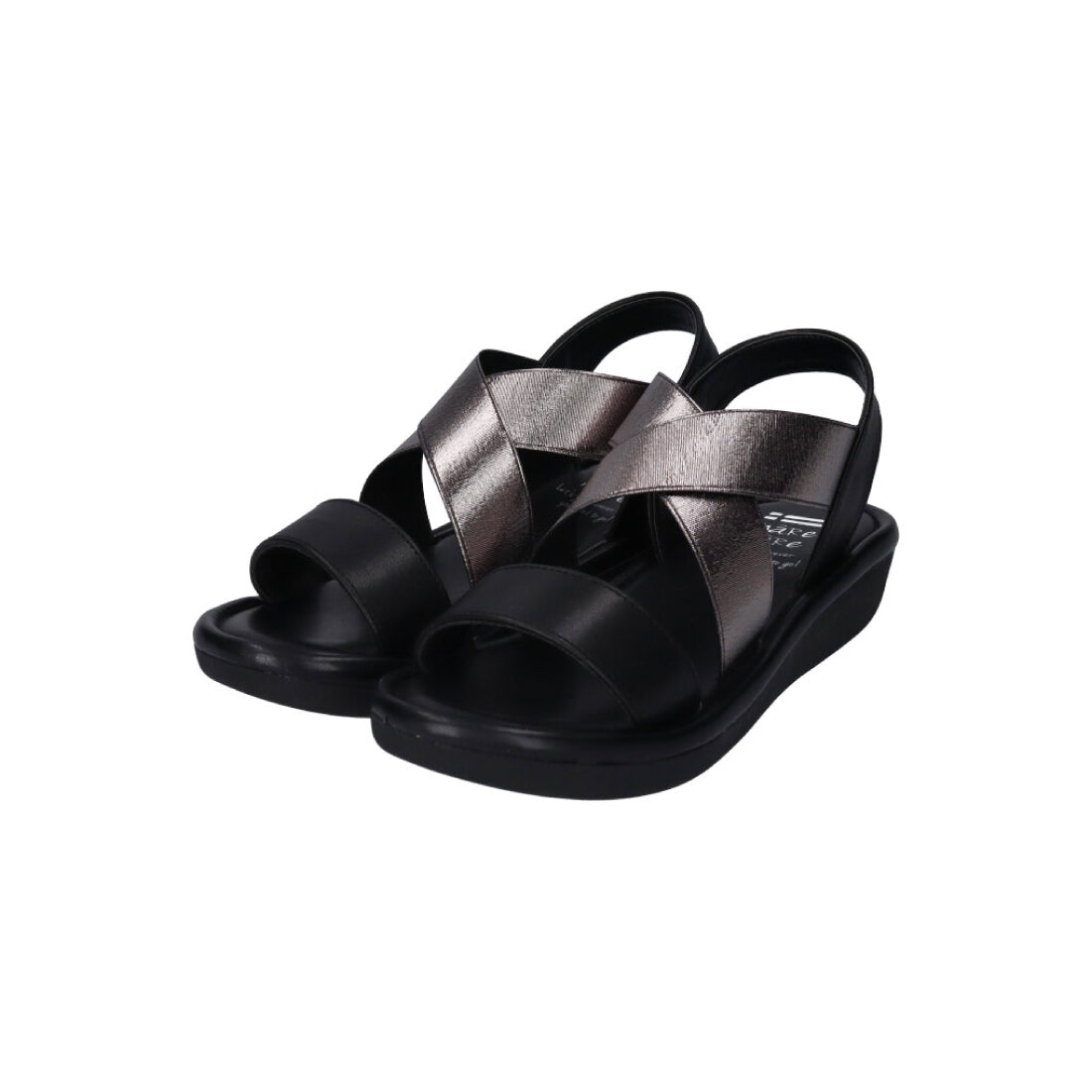 マーレマーレ maRe maRe クロスゴムベルトサンダルWX251420 (BK) BK