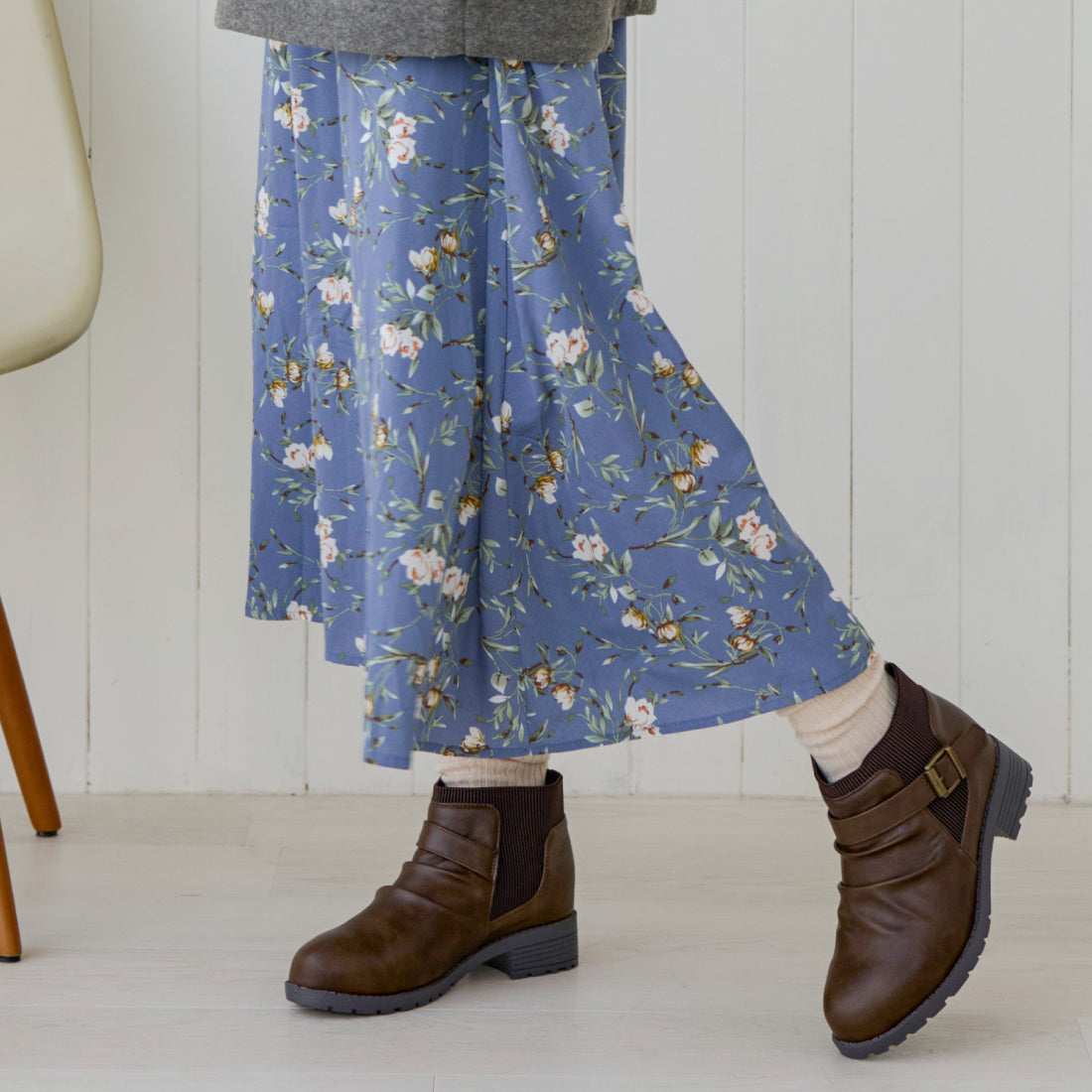 マーレマーレ maRe maRe 防水防滑ベルトコンビブーツKLZ252713 (BK) BK