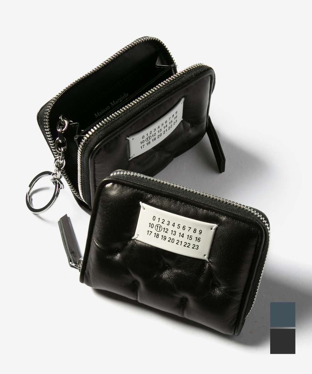 メゾン マルジェラ MAISON MARGIELA メゾン マルジェラ MAISON MARGIELA SA1VX0018 P6434 小銭入れ メンズ レディース 財布 グラムスラム エンブロイダリーコインホルダー ナンバリング (ブラック) ブラック