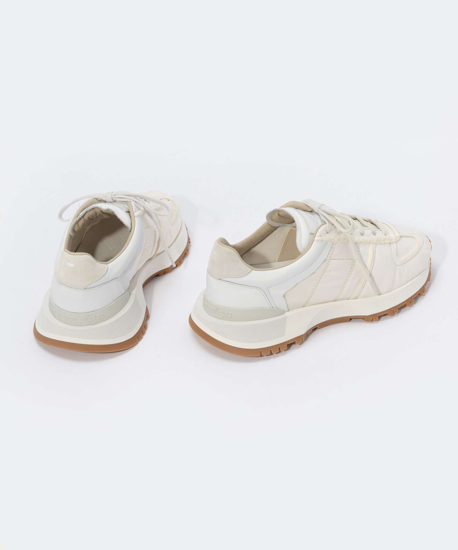 Maison Margiela Maison Margiela 50-50運動鞋S37WS0575 P4341男鞋跑步者進化號尼龍跑者進化24.0-29.5厘米