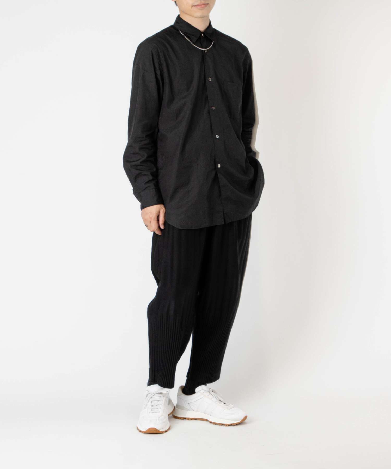 Maison Margiela Maison Margiela 50-50運動鞋S37WS0575 P4341男鞋跑步者進化號尼龍跑者進化24.0-29.5厘米