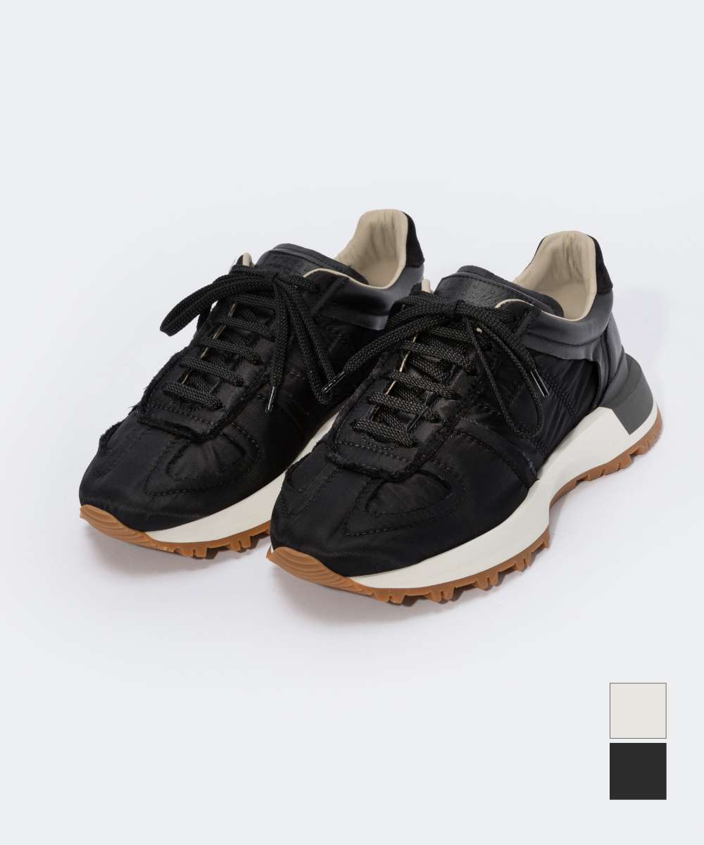 Maison Margiela Maison Margiela 50-50運動鞋S37WS0575 P4341男鞋跑步者進化號尼龍跑者進化24.0-29.5厘米