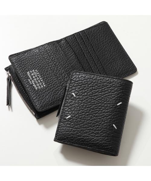 メゾン マルジェラ MAISON MARGIELA MAISON MARGIELA  11 二つ折り財布 SA1UI0023 P4455 (T8013/ブラック) T8013/ブラック