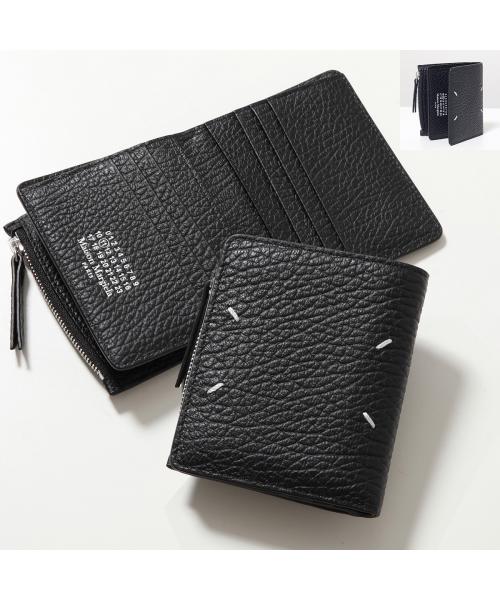 メゾン マルジェラ MAISON MARGIELA MAISON MARGIELA  11 二つ折り財布 SA1UI0023 P4455 (T8013/ブラック) T8013/ブラック
