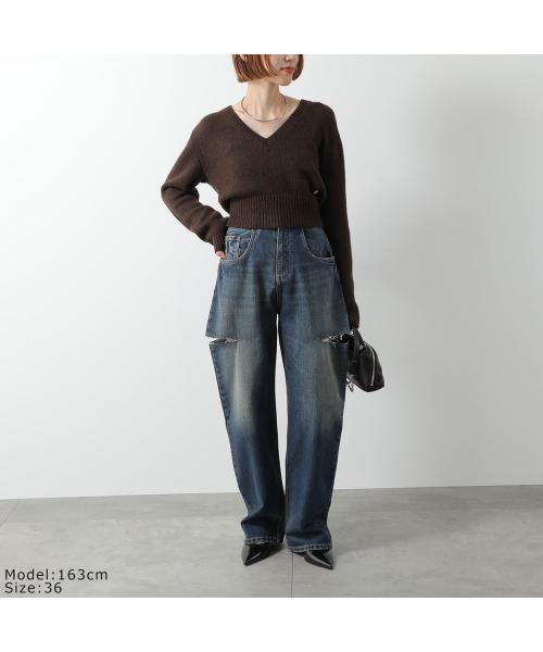 メゾン マルジェラ MAISON MARGIELA MAISON MARGIELA ジーンズ S51LA0051 M30016 カットアウト (963/インディゴ) 963/インディゴ