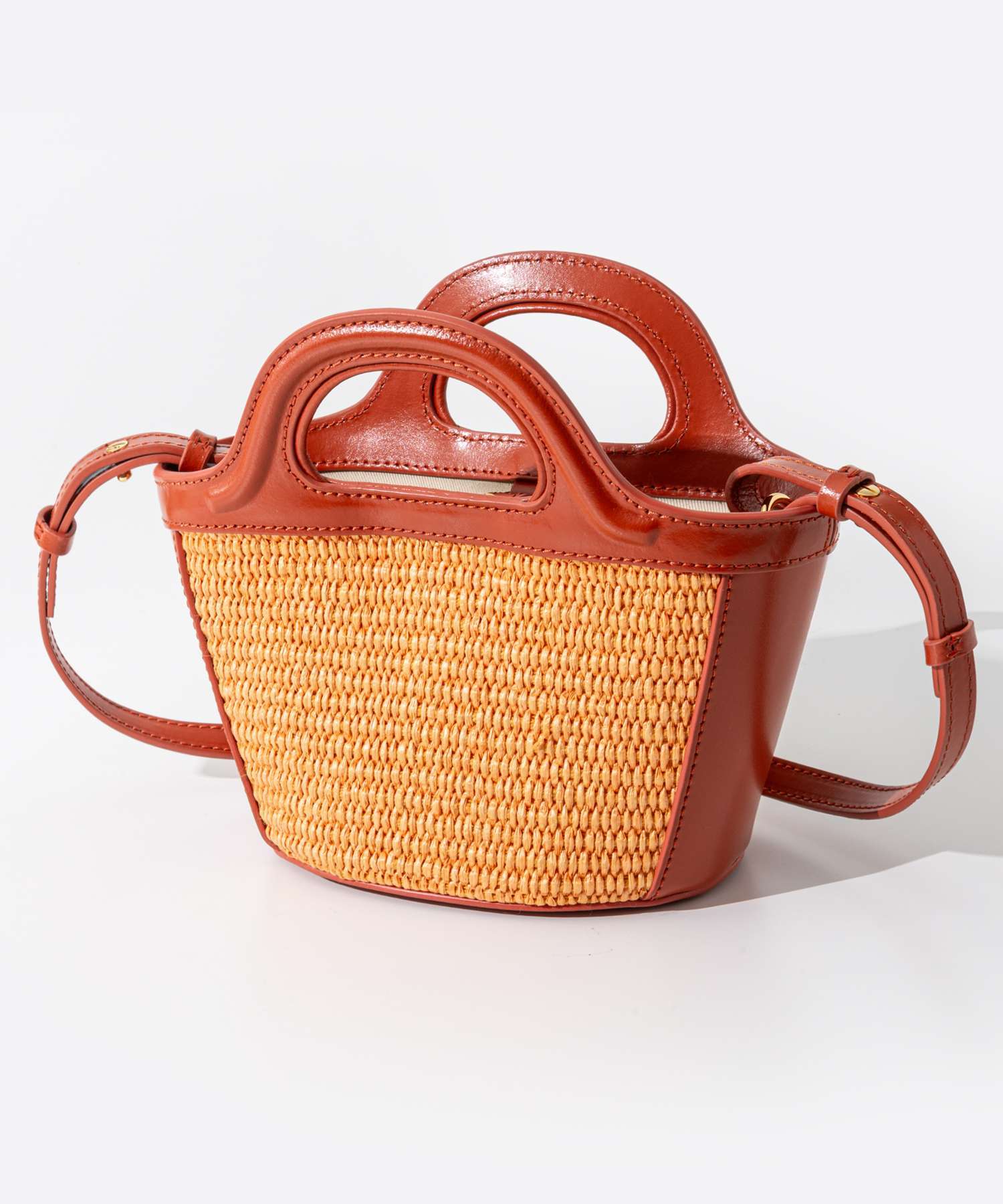 Marni MARNI Marni MARNI BMMP0067Q0 P3860 Shoulder Bag Tropicalia Micro Summer Ladies Bag Basket Bag TROPICALIA S