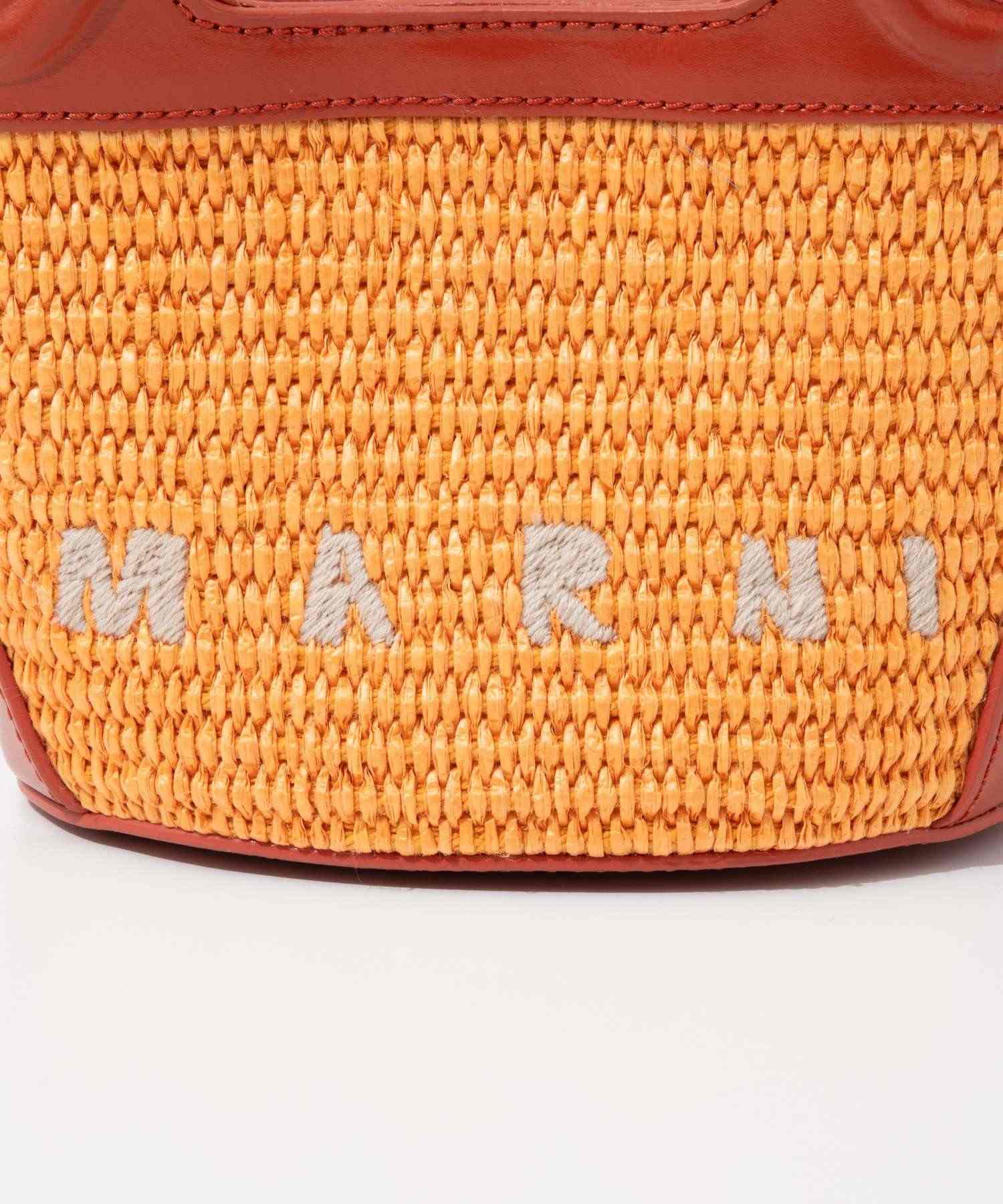 マルニ MARNI マルニ MARNI BMMP0067Q0 P3860 ショルダーバッグ トロピカリア マイクロ サマー レディース バッグ かごバッグ TROPICALIA S