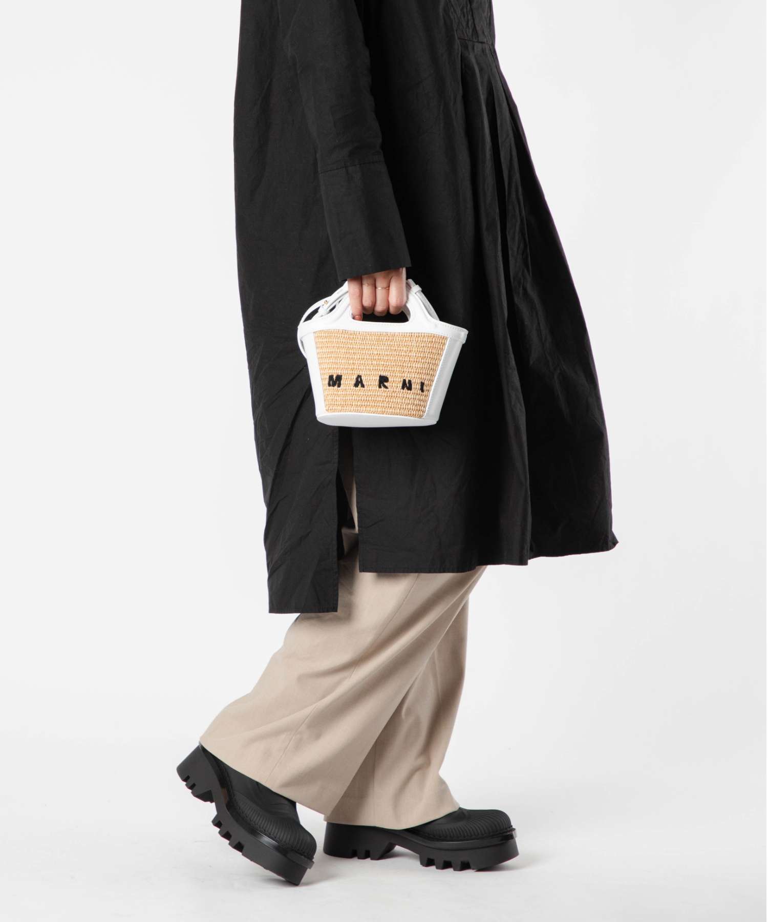 Marni MARNI Marni MARNI BMMP0067Q0 P3860 Shoulder Bag Tropicalia Micro Summer Ladies Bag Basket Bag TROPICALIA S