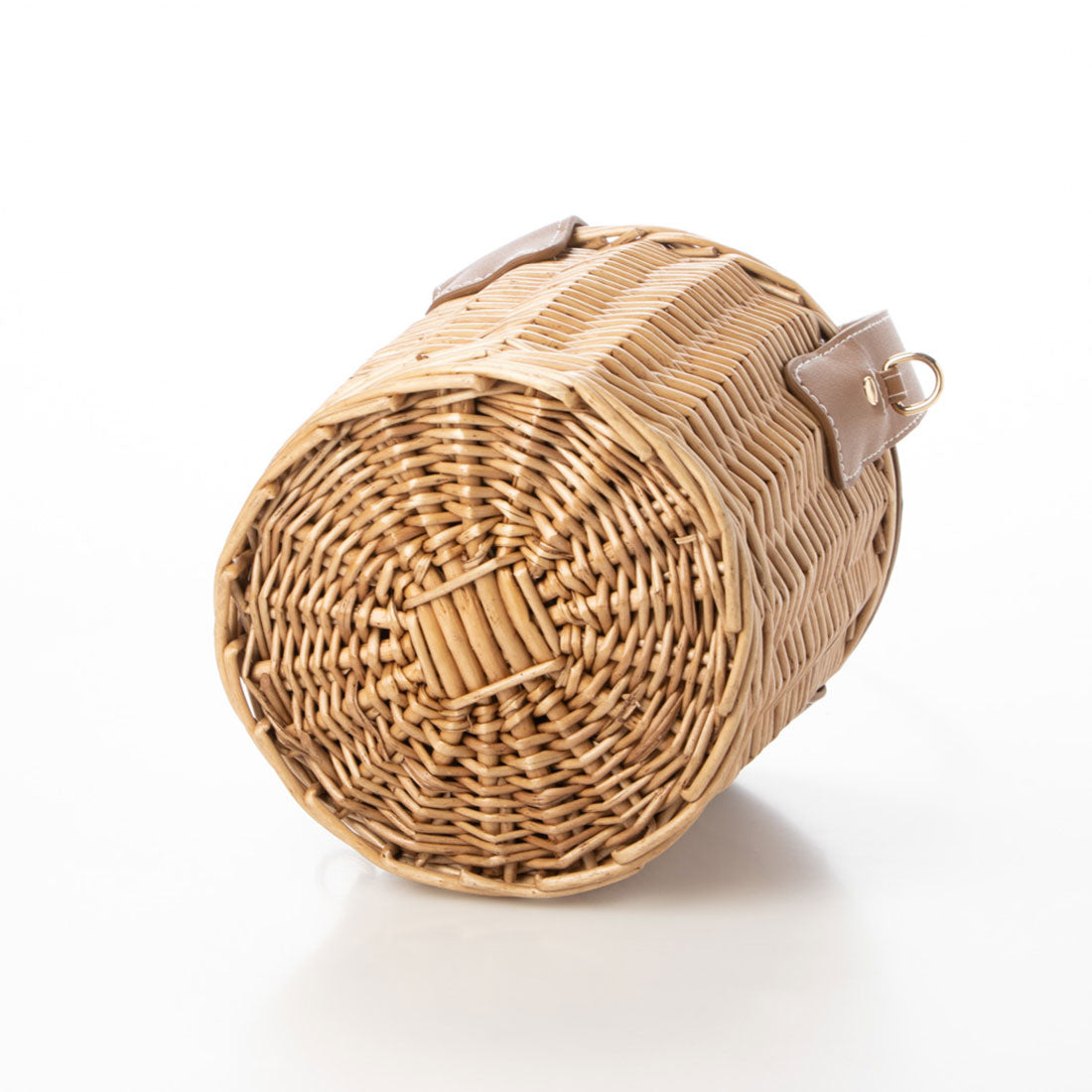 メゾンヴェール maison vert 【柳バスケット使用】バケツかごバッグ