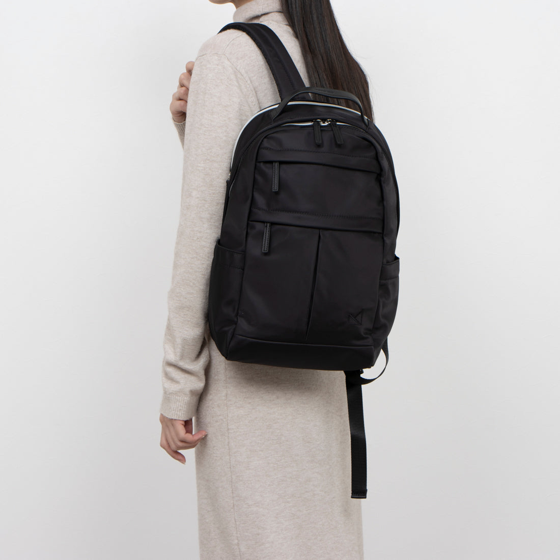 メゾンヴェール maison vert 【多収納】タックポケットリュック