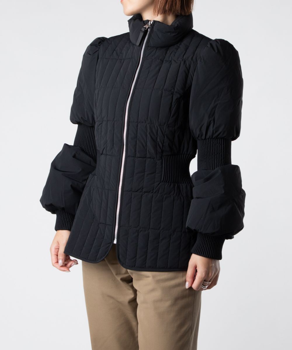 マッカージュ MACKAGE マッカージュ MACKAGE FELICIA フェリシア Mixed Media Jacket ミクスト メディアジャケット ダウンジャケット レディース アウター (BLACK(C0001)/ブラック) BLACK(C0001)/ブラック