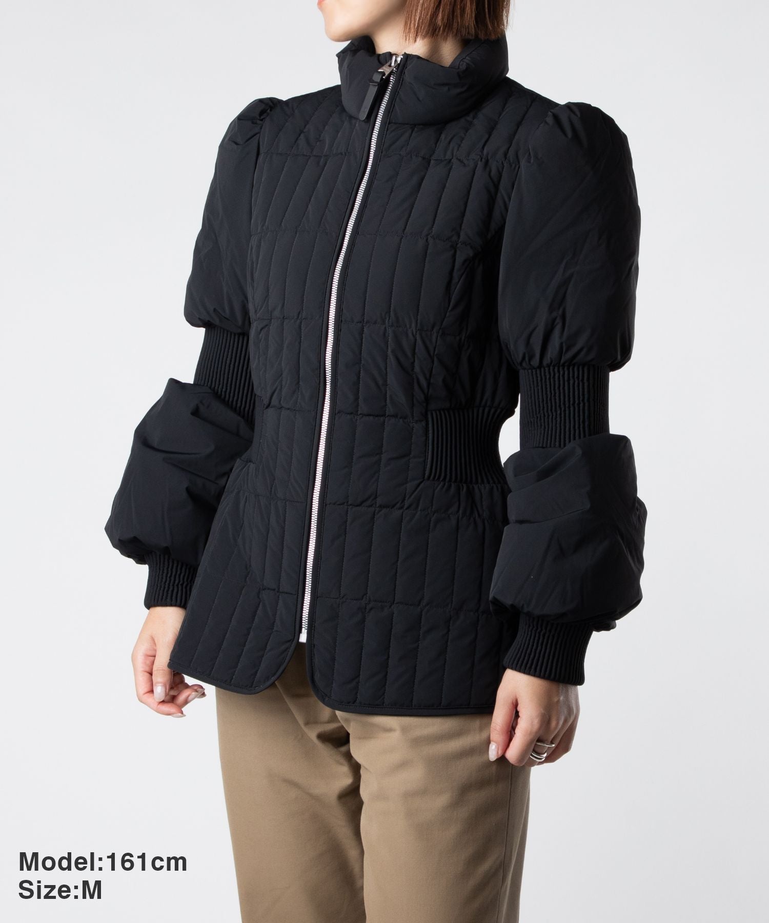 マッカージュ MACKAGE マッカージュ MACKAGE FELICIA フェリシア Mixed Media Jacket ミクスト メディアジャケット ダウンジャケット レディース アウター (BLACK(C0001)/ブラック) BLACK(C0001)/ブラック