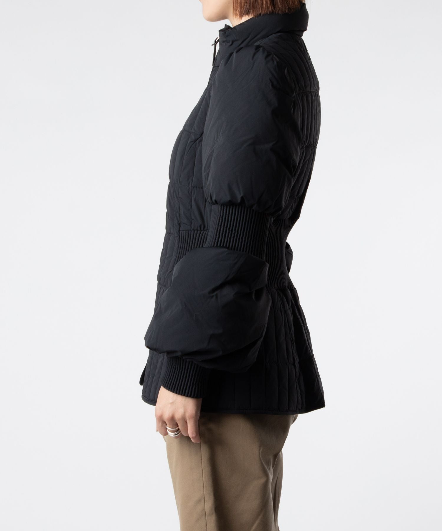 マッカージュ MACKAGE マッカージュ MACKAGE FELICIA フェリシア Mixed Media Jacket ミクスト メディアジャケット ダウンジャケット レディース アウター (BLACK(C0001)/ブラック) BLACK(C0001)/ブラック