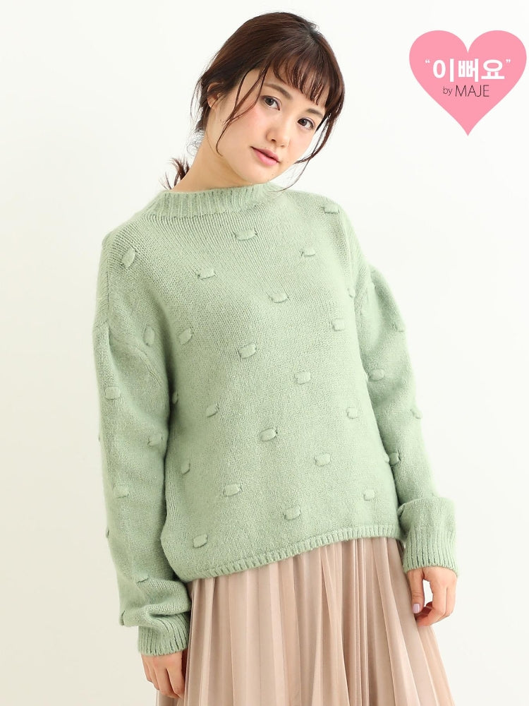 MAJESTIC LEGON ぽこぽこニット