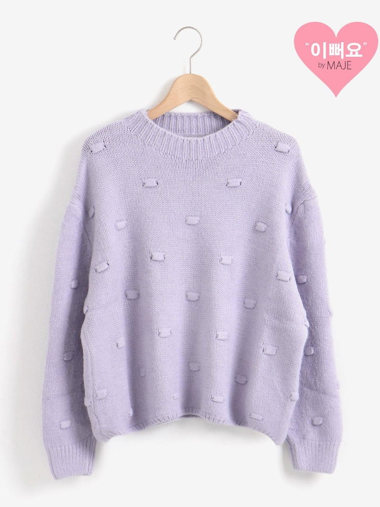 MAJESTIC LEGON ぽこぽこニット