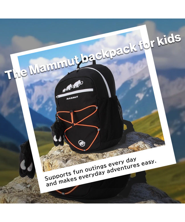 マムート MAMMUT マムート ミニリュック キッズ 子供 子ども 男の子 女の子 3歳 4歳 5歳 6歳 8L B5 フィルスト ジップ MAMMUT First Zip 2530 (ブラック0001) ブラック0001