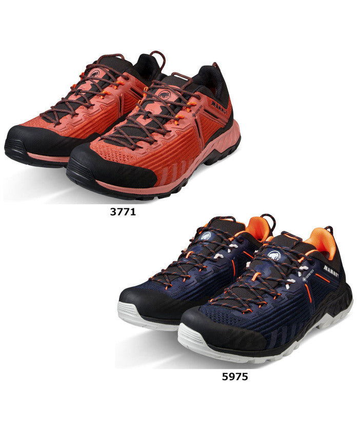 マムート MAMMUT マムート MAMMUT アウトドア ALNASCA KNIT III LOW GTX WOMEN 302006510 (5975 MARINE-BLACK) 5975 MARINE-BLACK