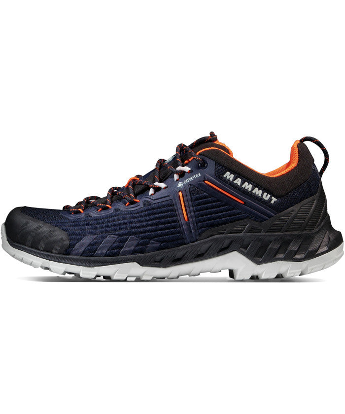 マムート MAMMUT マムート MAMMUT アウトドア ALNASCA KNIT III LOW GTX WOMEN 302006510 (5975 MARINE-BLACK) 5975 MARINE-BLACK