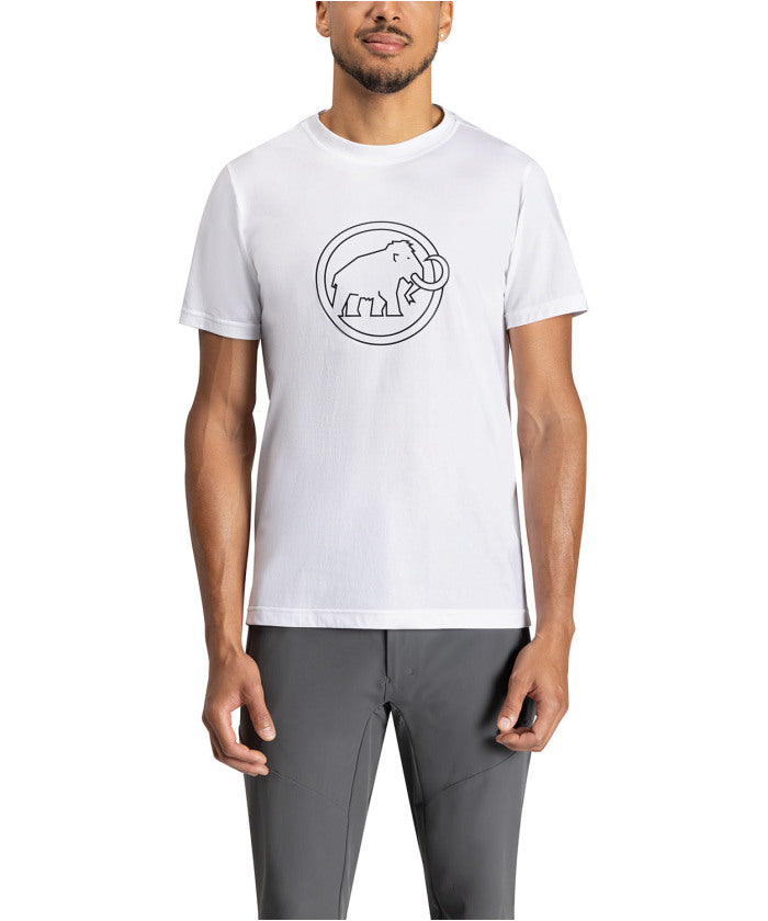 マムート MAMMUT MAMMUT マムート アウトドア QD ロゴプリントTシャツ QD Logo Print TーShirt AF Men (WHITE PRT4) WHITE PRT4