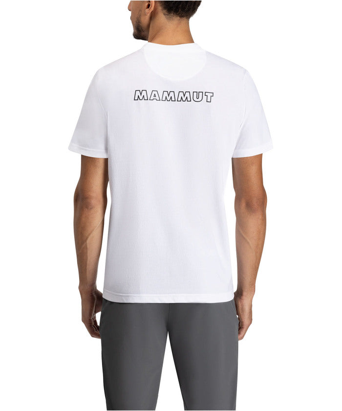 マムート MAMMUT MAMMUT マムート アウトドア QD ロゴプリントTシャツ QD Logo Print TーShirt AF Men (WHITE PRT4) WHITE PRT4