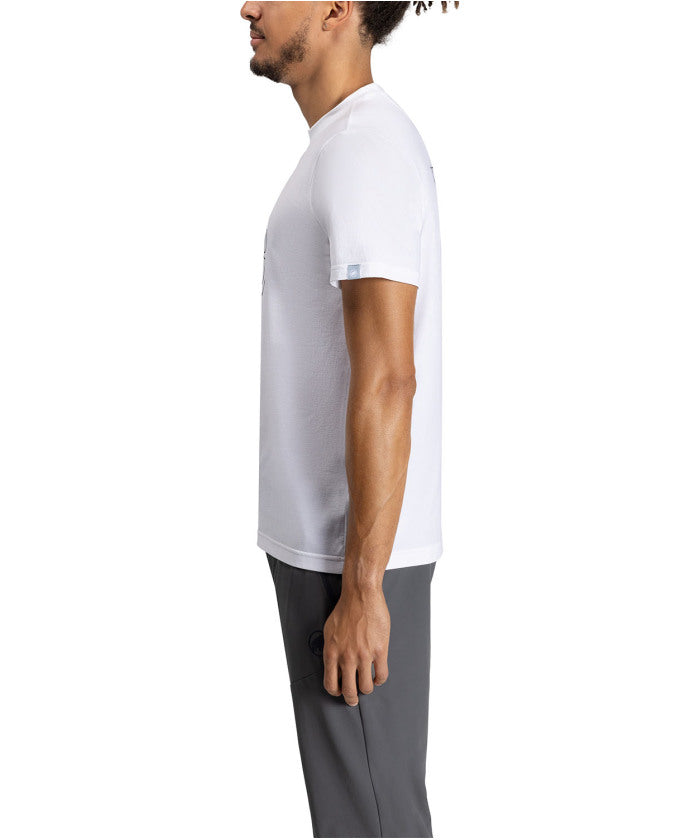 マムート MAMMUT MAMMUT マムート アウトドア QD ロゴプリントTシャツ QD Logo Print TーShirt AF Men (WHITE PRT4) WHITE PRT4