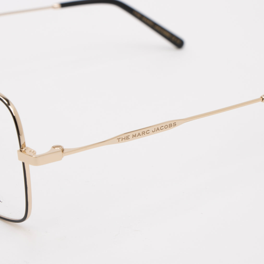 マーク ジェイコブス MARC JACOBS メガネ 眼鏡 アイウェア レディース メンズ (ブラック/ゴールド) ブラック/ゴールド