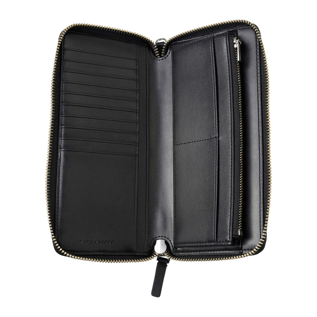 MARC JACOBS Long Wallet The leather Covered J Mark Continental Wallet 2P4SMP013S02 001 BLACK