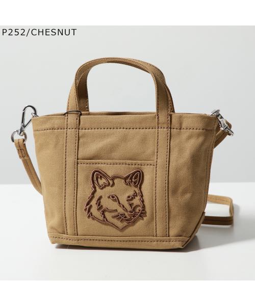 メゾンキツネ MAISON KITSUNE MAISON KITSUNE ショルダーバッグ MW05106 WW0107 (P252/CHESNUT-イエロー) P252/CHESNUT-イエロー