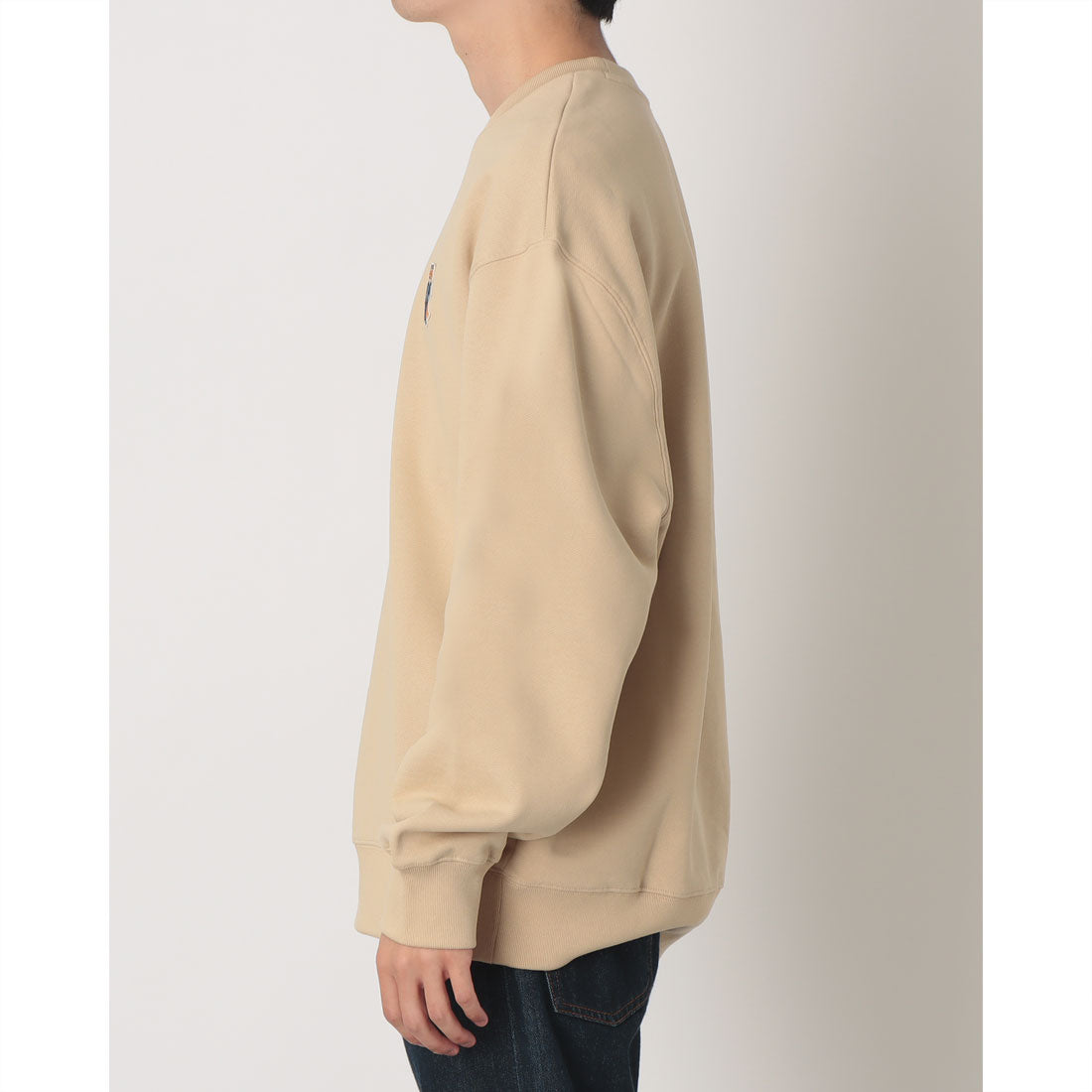 メゾンキツネ MAISON KITSUNE ドレスド フォックス コンフォート スウェットシャツ スウェット (タンベージュ) タンベージュ