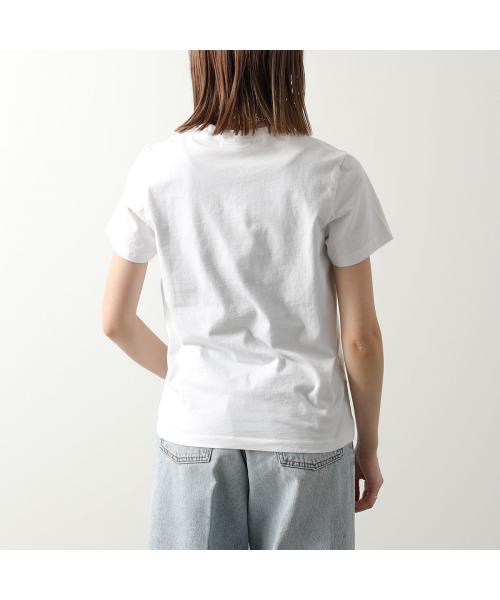 メゾンキツネ MAISON KITSUNE MAISON KITSUNE Tシャツ MW00110KJ0008 半袖 カットソー (WHITE/ホワイト) WHITE/ホワイト