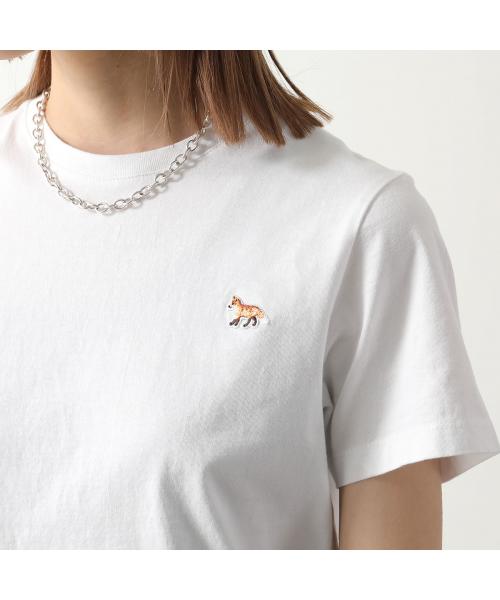 メゾンキツネ MAISON KITSUNE MAISON KITSUNE Tシャツ MW00110KJ0008 半袖 カットソー (WHITE/ホワイト) WHITE/ホワイト