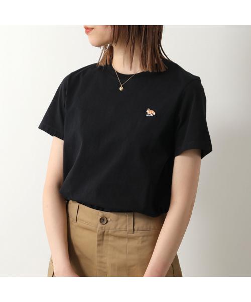 メゾンキツネ MAISON KITSUNE MAISON KITSUNE Tシャツ MW00110KJ0008 半袖 カットソー (BLACK/ブラック) BLACK/ブラック