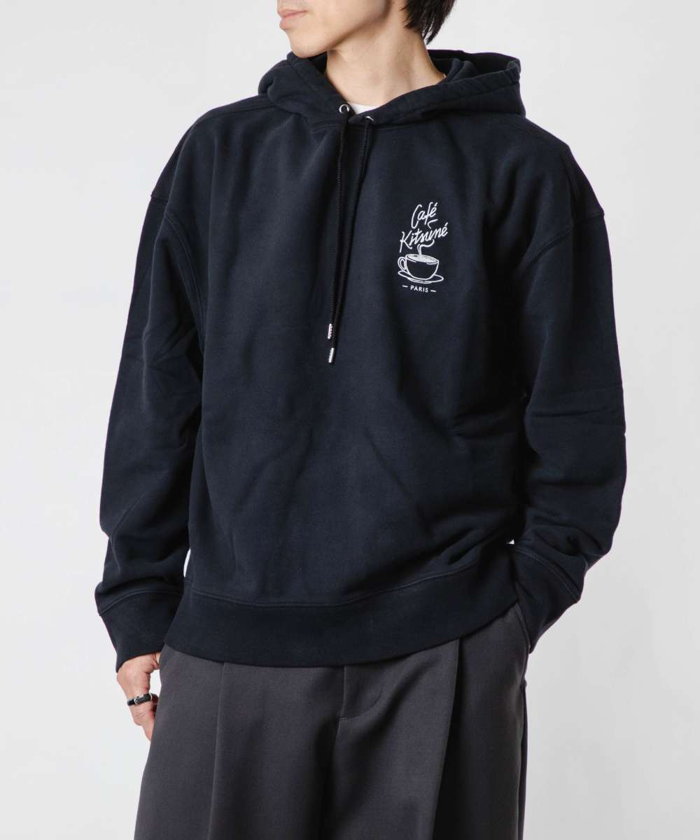 Maison Kitsuné MAISON KITSUNÉ Maison Kitsuné MAISON KITSUNÉ CKNU00302KM0330 Sweat CAFE KITSUNÉ COFFEE CUP HOODIE Men's Women's Tops