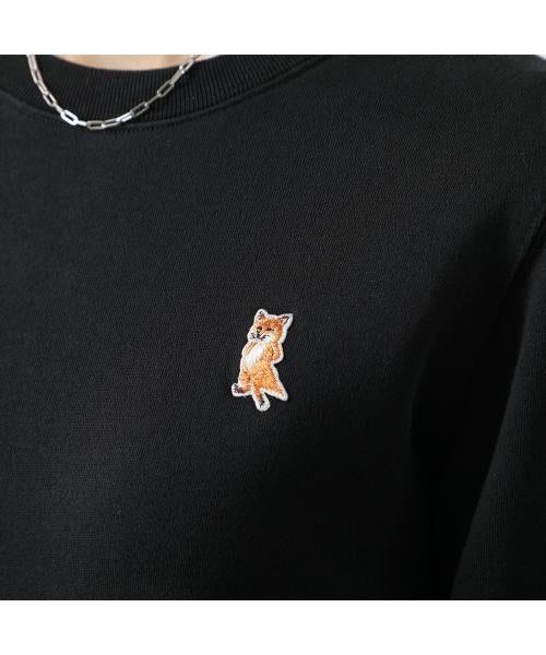 メゾンキツネ MAISON KITSUNE MAISON KITSUNE トレーナー PW00320KM0340 長袖 (P199/BLACK-ブラック) P199/BLACK-ブラック
