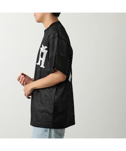 アスクユアセルフ ASKYURSELF ASKYURSELF 半袖 Tシャツ ON FIELD MESH JERSEY (BLACK/ブラック) BLACK/ブラック