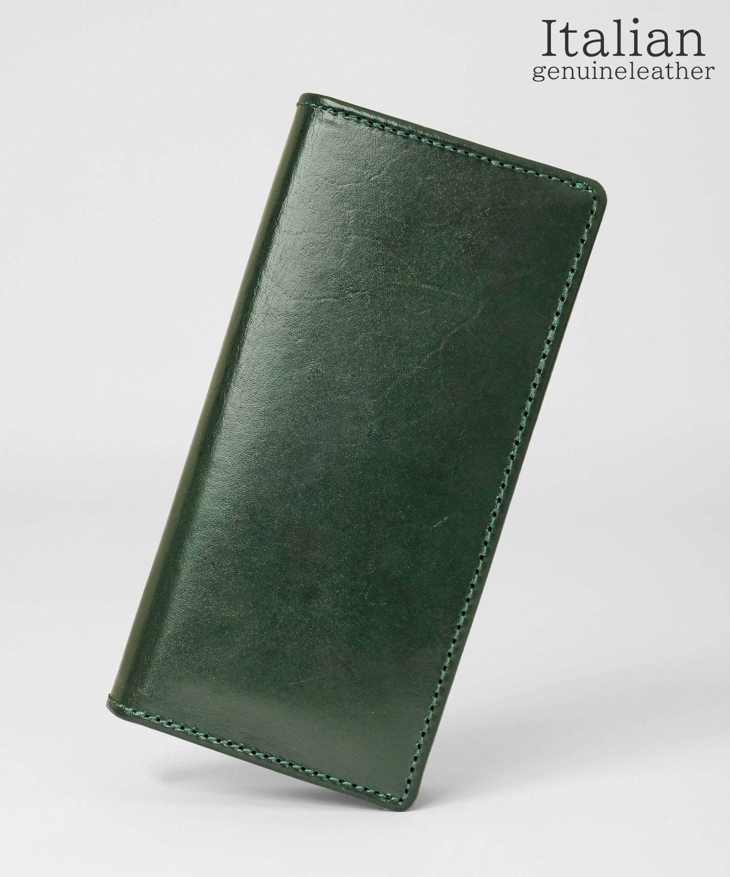 マルカワ MARUKAWA イタリアン レザー 長財布/ビジネス ギフト 本革 サイフ メンズ 長財布 ウォレット レザー レッド