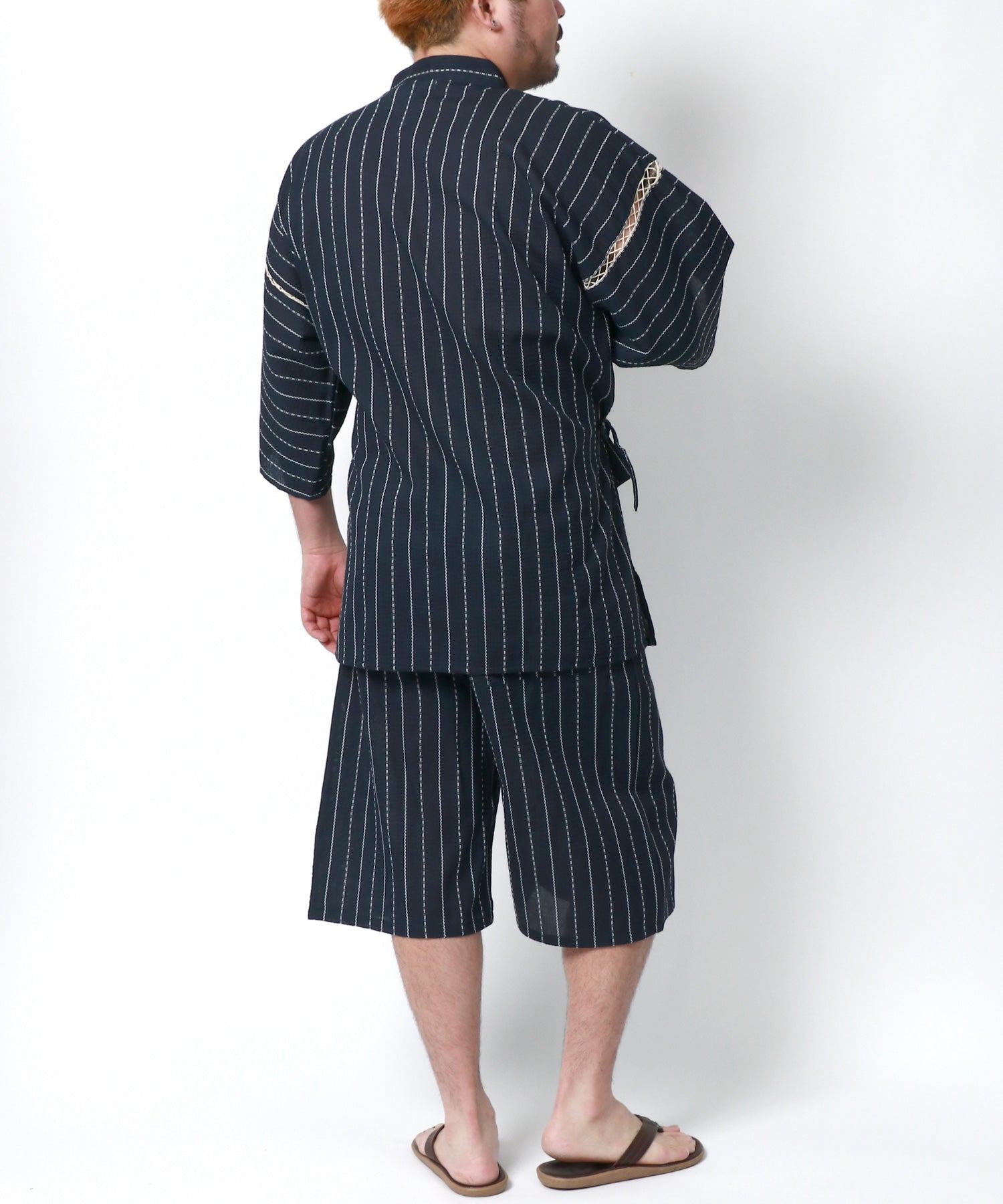 マルカワ MARUKAWA 大きいサイズ 3L 4L 5L 甚平 じんべい 部屋着 ルームウェア 父の日 プレゼント 涼しい 和装 浴衣 日本の夏 祭り 花火大会 リラックスウェア