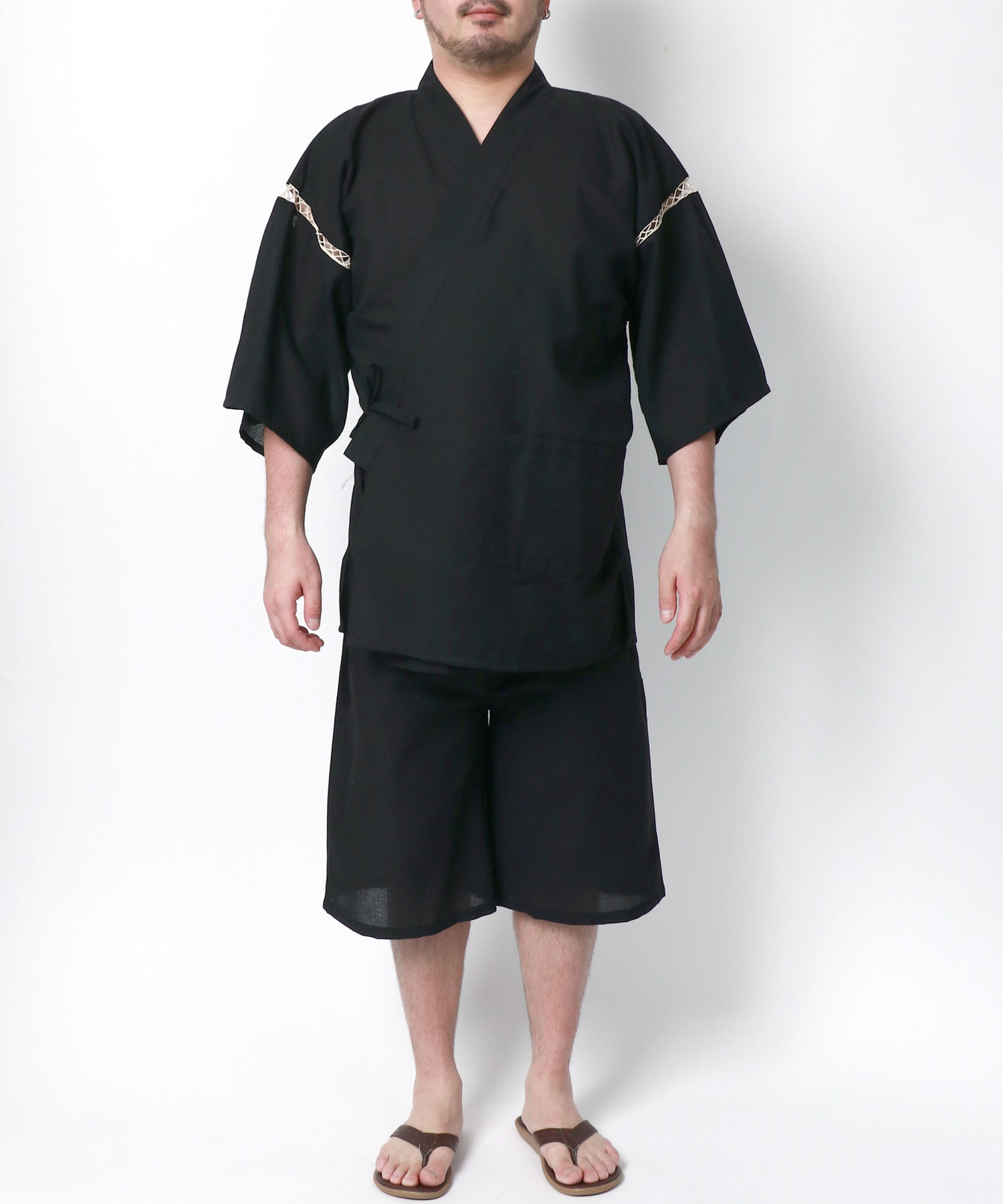 マルカワ MARUKAWA 大きいサイズ 3L 4L 5L 甚平 じんべい 部屋着 ルームウェア 父の日 プレゼント 涼しい 和装 浴衣 日本の夏 祭り 花火大会 リラックスウェア